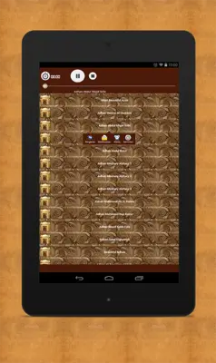 Azan MP3 android App screenshot 1